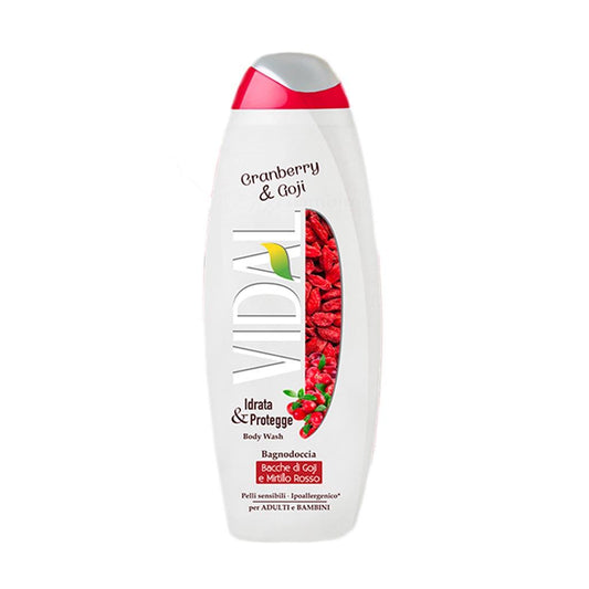 Gel de dus Vidal Cranberry & Goji 500ml