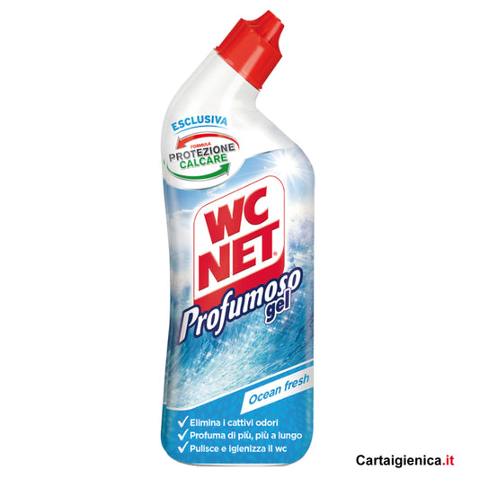 Detergent gel toaleta WC NET Profumoso Ocean Fresh 800ml